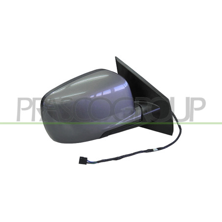 Rétroviseur électrique, rabattable électriquement, à peindre avec apprêt