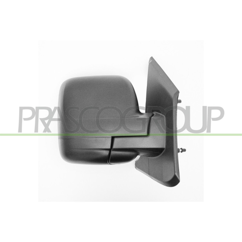 Rétroviseur électrique noir côté passager