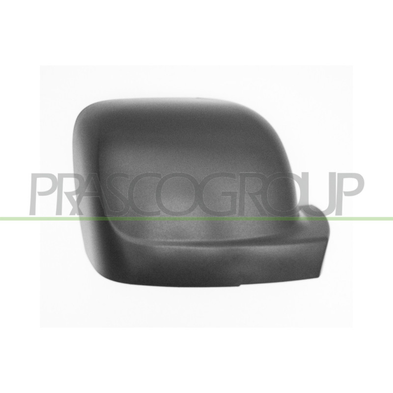 Coque de rétroviseur noir côté passager