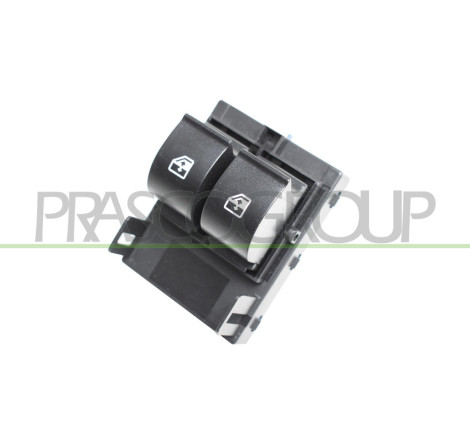 2 interrupteurs lève-vitre porte avant côté chauffeur.