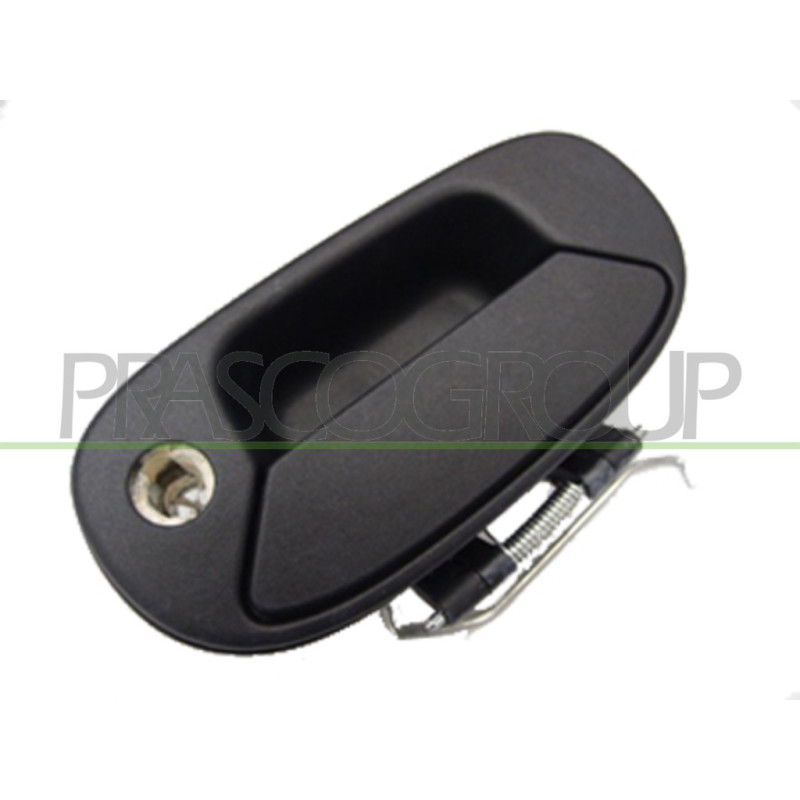 Poignée extérieure noir d'ouverture de hayon