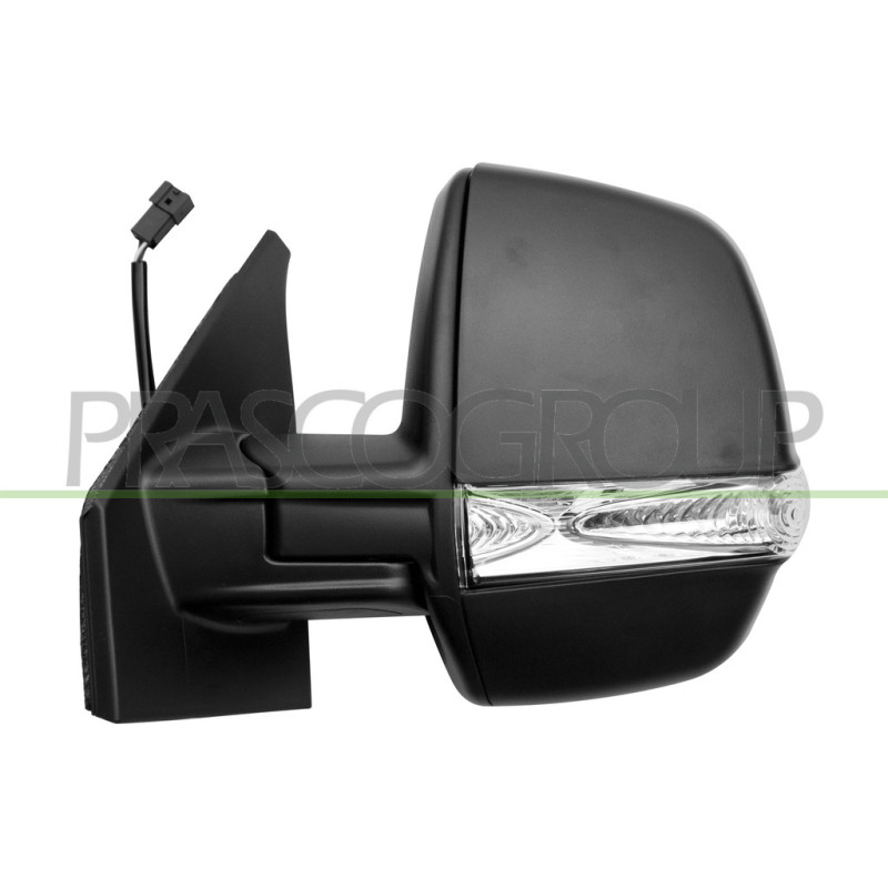 Rétroviseur électrique noir côté chauffeur