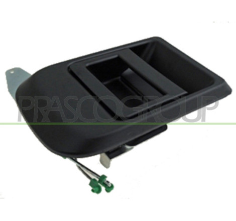 Poignée extérieure noir d'ouverture de hayon