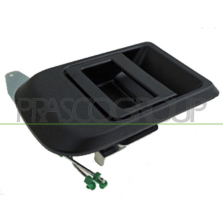 Poignée extérieure noir d'ouverture de hayon