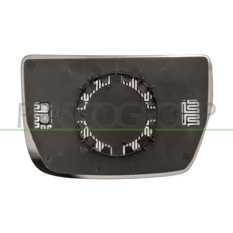 Glace inférieur de rétroviseur côté chauffeur