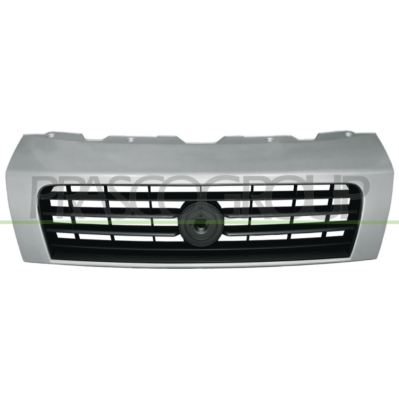 Calandre noire et argent