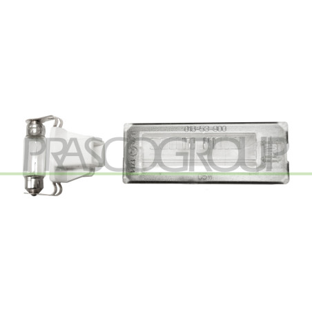 Feu de plaque d'immatriculation arrière