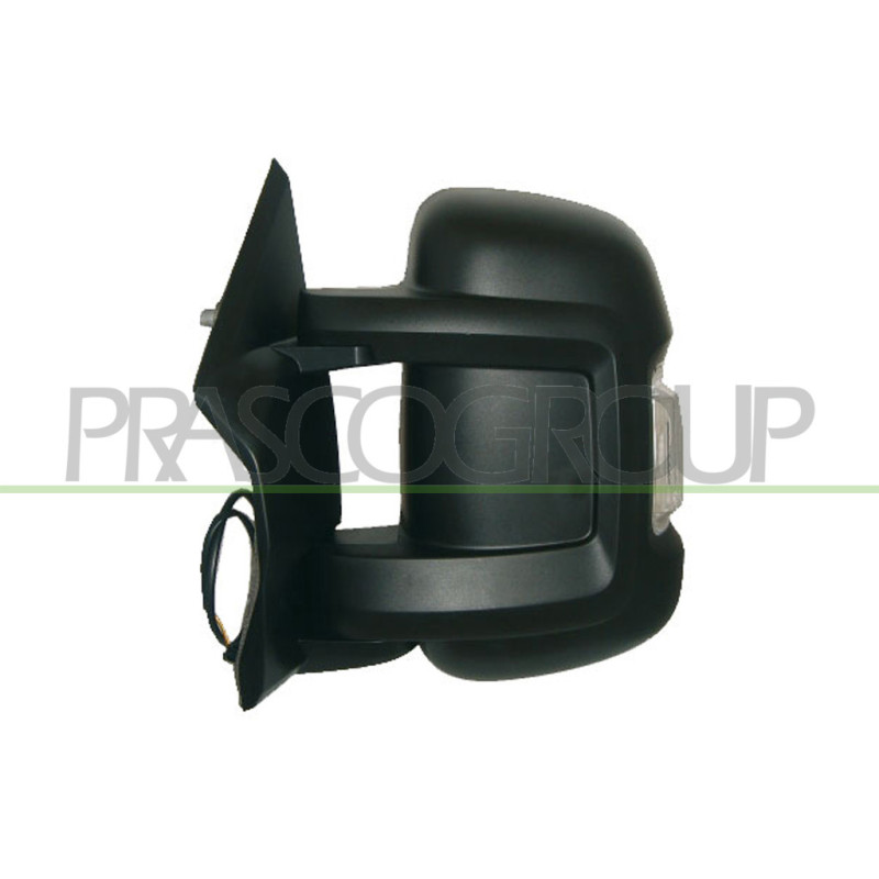 Rétroviseur électrique noir côté chauffeur