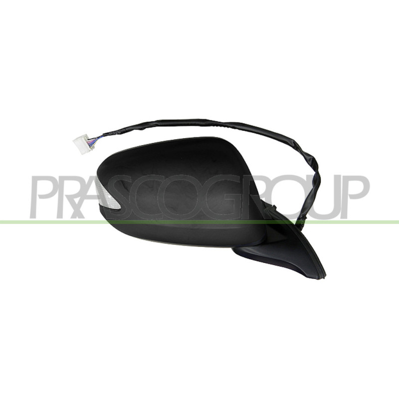 Rétroviseur électrique noir côté passager