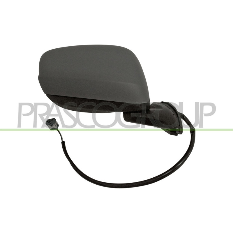 Rétroviseur électrique à peindre avec apprêt côté passager