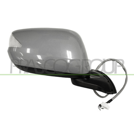 Rétroviseur électrique, rabattable électriquement, à peindre avec apprêt