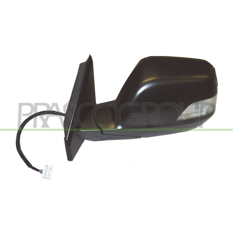 Rétroviseur électrique noir côté chauffeur