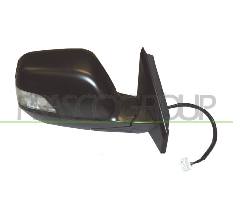 Rétroviseur électrique, rabattable électriquement, noir côté passager