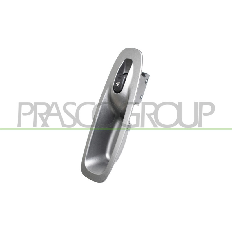 PANNEAU A BOUTON-POUSSOIR GRIS-1 INTERRUPTEUR-LEVE VITRE-PORTE AVANT DROITE-5 BR