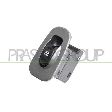 INTERRUPTEUR LEVE-VITRE GRIS-PORTE ARRIERE DROITE/GAUCHE-7 BROCHES