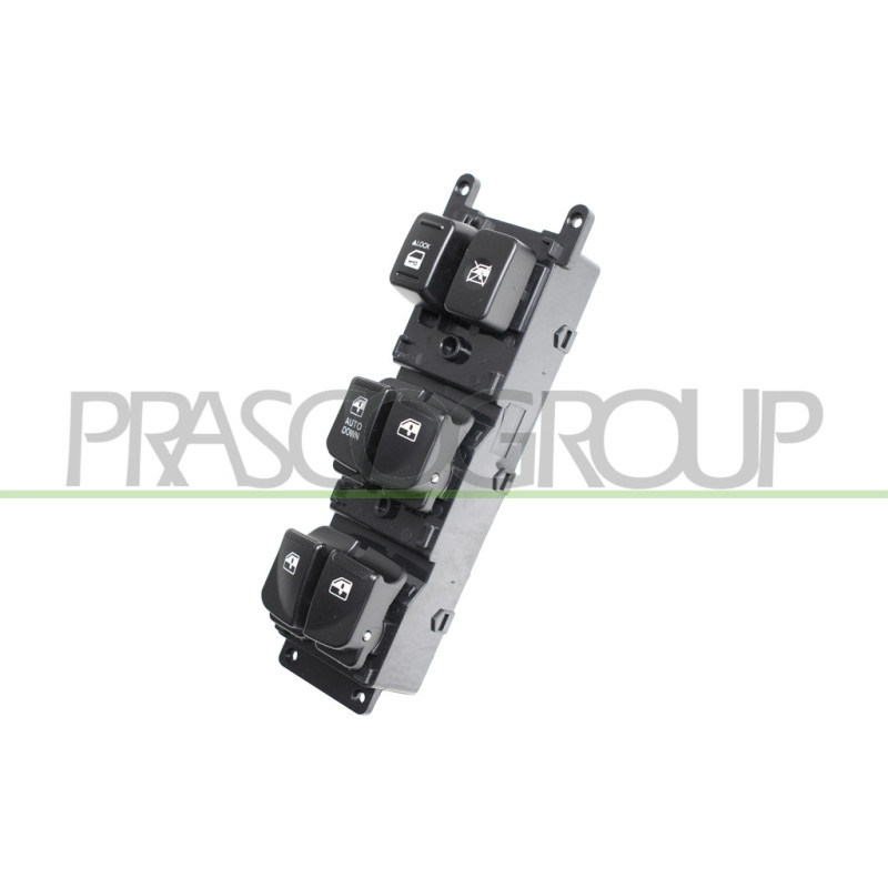 PANNEAU A BOUTON-POUSSOIR NOIR-4 INTERRUPTEURS-LEVE VITRE-PORTE AVANT GAUCHE-14