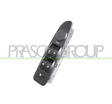 PANNEAU A BOUTON-POUSSOIR NOIR-4 INTERRUPTEURS-LEVE VITRE-PORTE AVANT GAUCHE-SAN