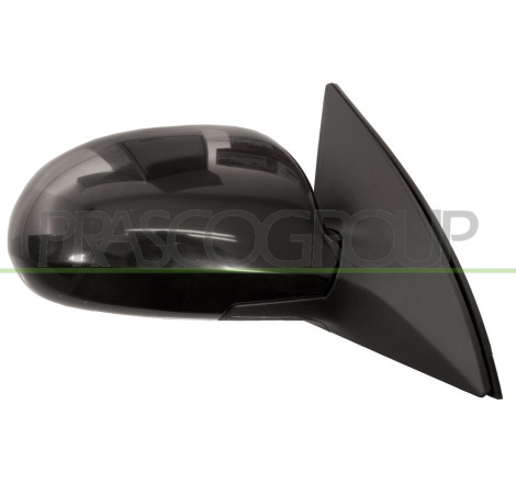 Retroviseur Droit Mecanique-Noir-Convex/Chrome'