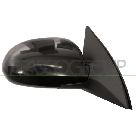 Retroviseur Droit Mecanique-Noir-Convex/Chrome'