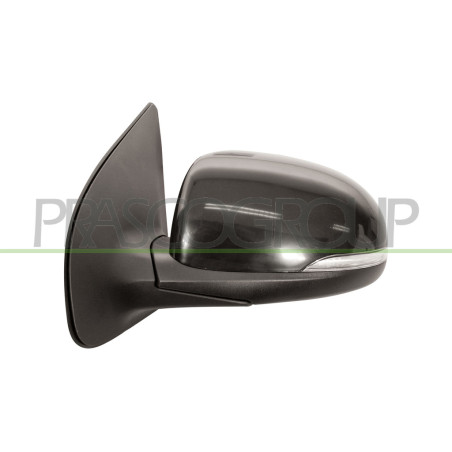 Rétroviseur électrique noir côté chauffeur