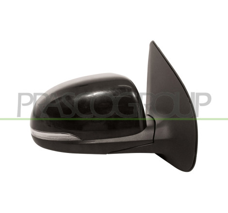 Rétroviseur électrique, rabattable électriquement, noir côté passager