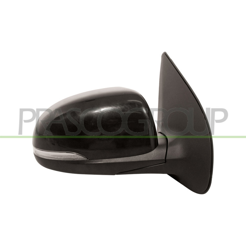 Rétroviseur électrique, rabattable électriquement, noir côté passager