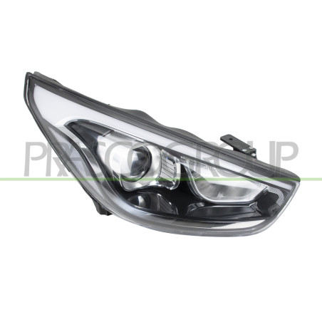 Phare Droit Hir2-Py21W Electrique Sans Moteur-Noir-Led