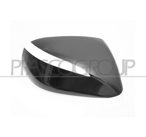 Coque de rétroviseur noir côté passager