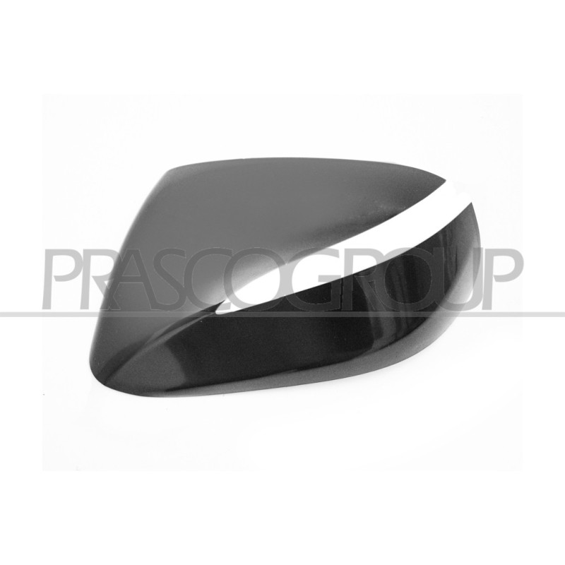 Coque de rétroviseur noir côté chauffeur