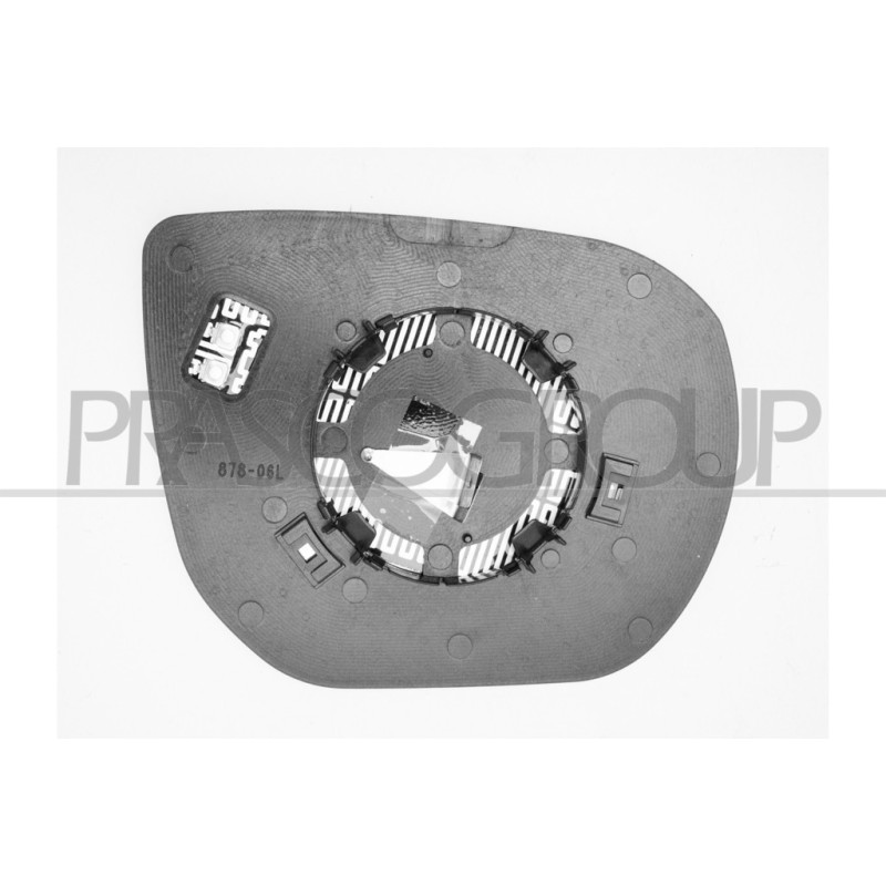 Glace de rétroviseur côté chauffeur