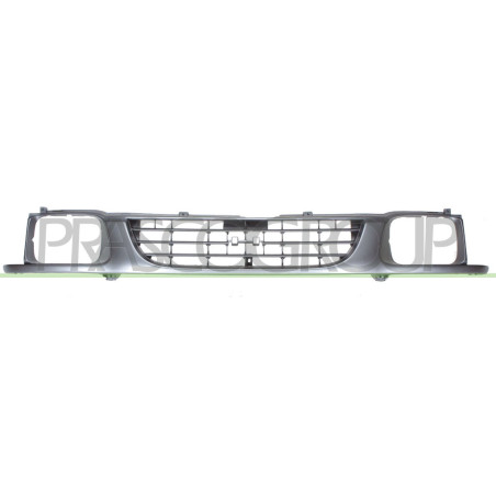 Grille de calandre argent et gris foncé