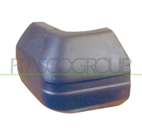 Crosse noire de pare-chocs arrière côté chauffeur