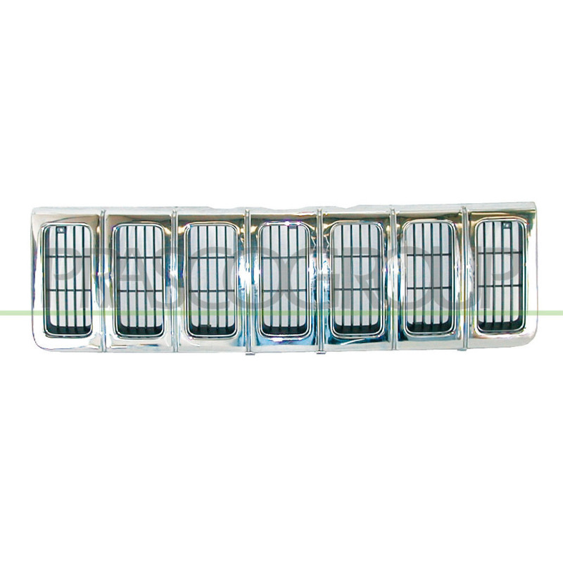 Grille de calandre chrome argent