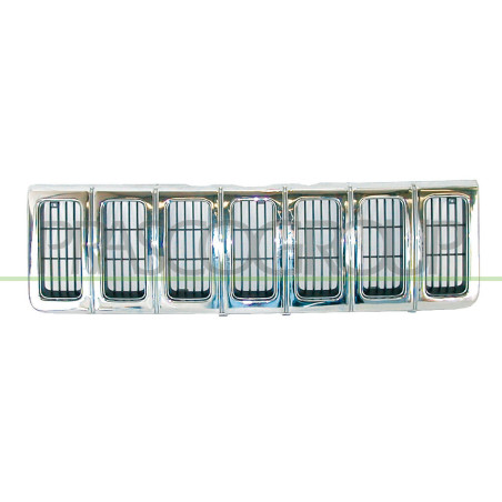 Grille de calandre chrome argent