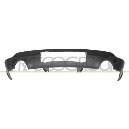 Spoiler noir de pare-chocs arrière