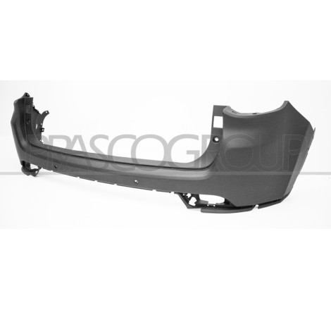 Pare-chocs arrière supérieur à peindre avec apprêt