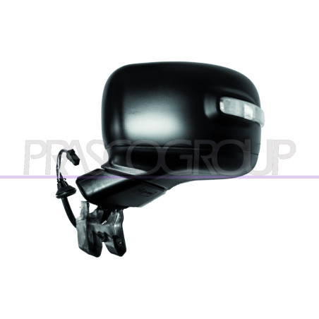 Rétroviseur électrique noir côté chauffeur