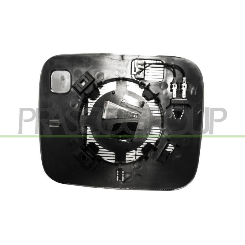 Glace de rétroviseur côté passager