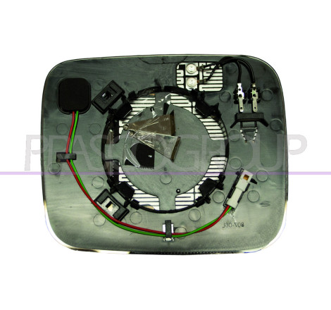 Glace de rétroviseur côté passager