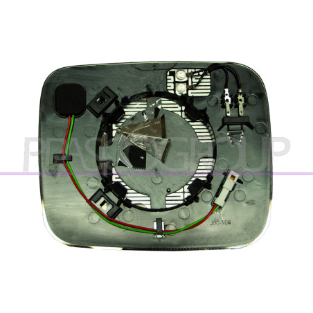 Glace de rétroviseur côté passager