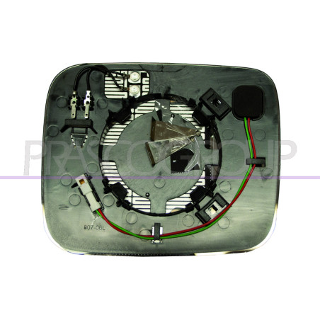 Glace de rétroviseur côté chauffeur