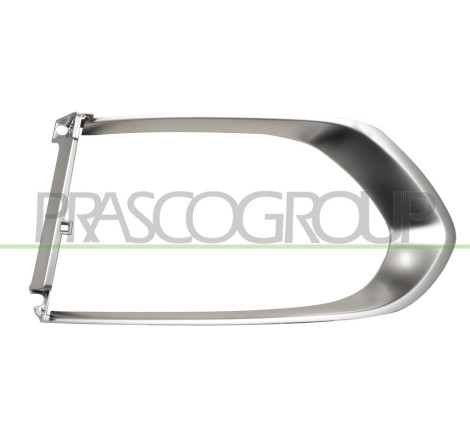 Cadre de grille chromé côté chauffeur