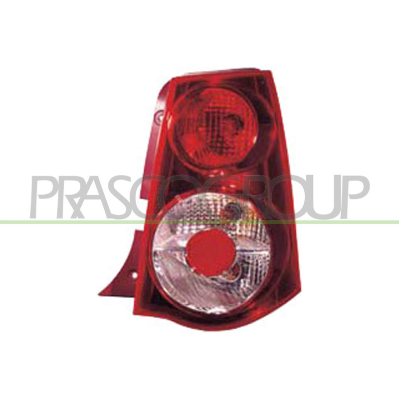 Feu d'aile arrière côté chauffeur