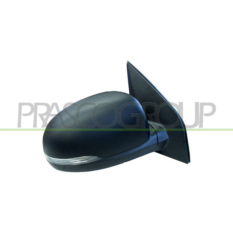 Rétroviseur électrique noir côté passager