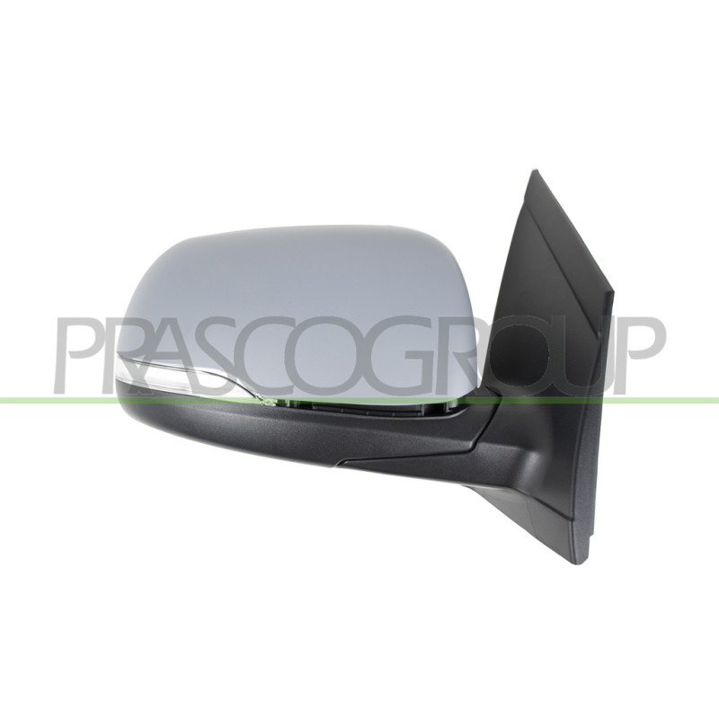 Rétroviseur électrique rabattable à peindre côté passager