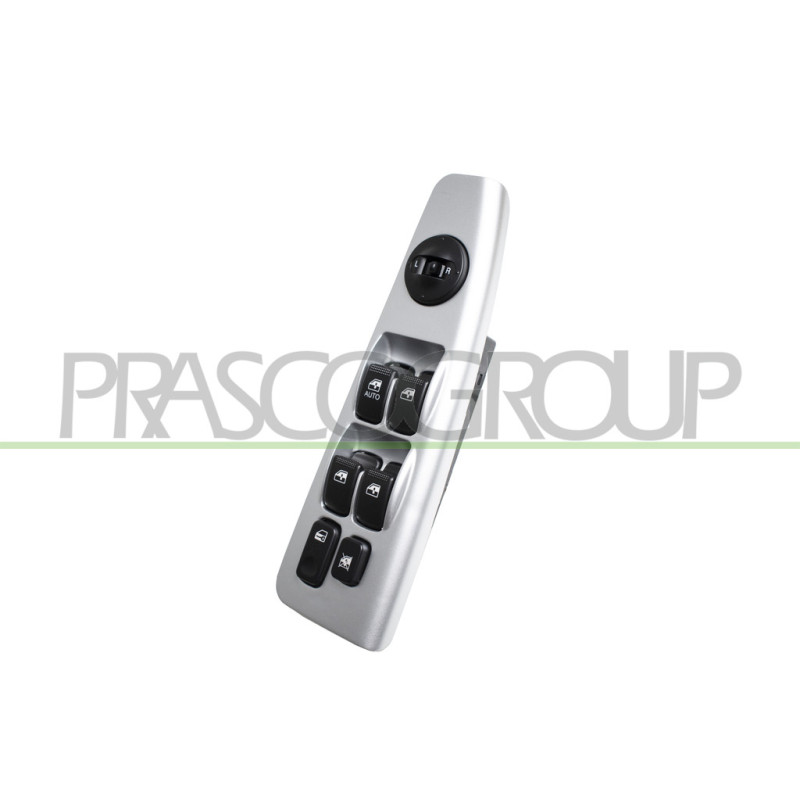 PANNEAU A BOUTON-POUSSOIR GRIS-4 INTERRUPTEURS-LEVE VITRE-PORTE AVANT GAUCHE-21