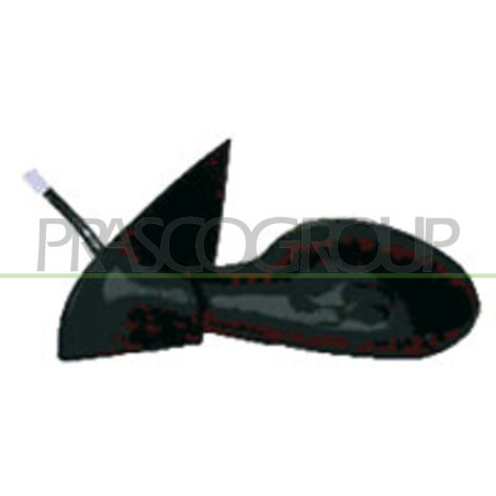 Rétroviseur électrique noir côté chauffeur