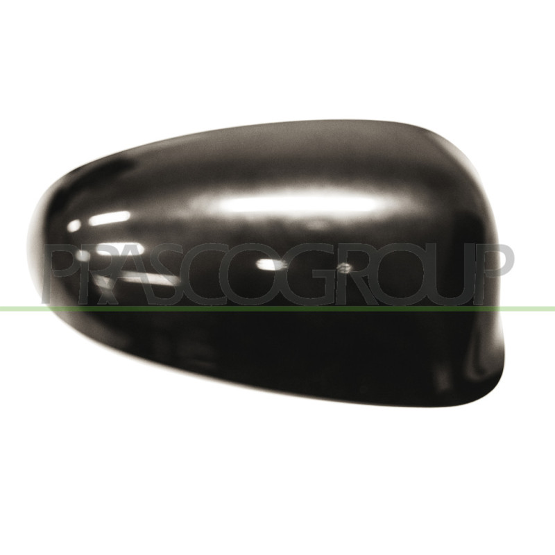 Coque de rétroviseur noir côté passager