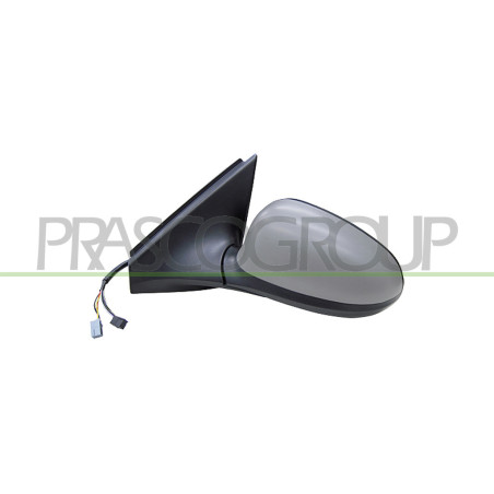 Rétroviseur électrique, rabattable électriquement, à peindre avec apprêt