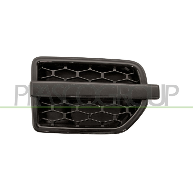 Grille noir brillant d'aile avant côté passager